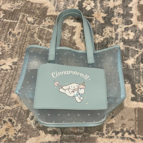 Transparent Tote Bag - Blue - Picture 2 of 5